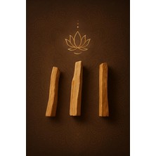 Orijinal Peru Palo Santo Tütsü 3'lü Set Negatif Enerji Temizleyici Spiritüel Arınma & Meditasyon