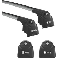 Turtle Seat Ateca Turtle Ara Atkı Taşıyıcı Bar 2016-2025 Arası Uyumlu - Turtle Air2 Gri