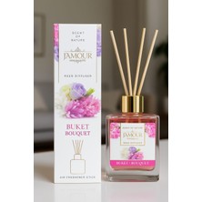 J'Amour Buket Bambu Çubuklu Oda Kokusu 100 ml – Çiçeksi Esintili Dekoratif Koku