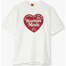 100% Pamuk Beyaz Grafik Tişört 6 - Konforlu ve Şık Tasarım