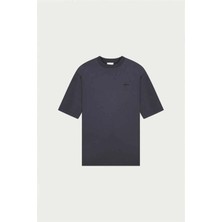 August Dry Jersey T-Shirt - %100 Organik Pamuklu, Rahat Fit ve Özel Işlemeli Tasarım