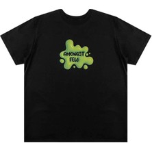 Erkekler Için Slime T-Shirt - 220 Gsm Premium Pamuk ve Canlı Dtg Baskı