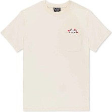 Nermal Loves Pocket T-Shirt - Doğal Renk, %100 Pamuk, Rahat ve Şık