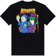 100% Pamuk Siyah Magical T-Shirt - Konforlu ve Şık Tasarım