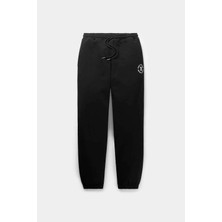 Yumuşak Fleece Dış Kıyafetler Için Unisex Circle Jogger - Rahat ve Şık