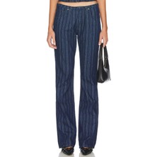 Kadınlar Için Charismatic Jean - Koyu Mavi, Rahat Kesim, Yüksek Kalite