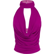 Şık ve Dikkat Çeken Farley Üst - Kadınlar Için Lüks Mesh Tasarım