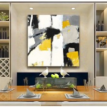 Soyut Desen Kanvas Tablo