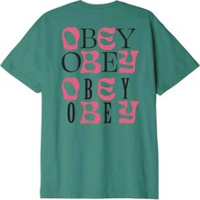 Obey Either Or Organik T-Shirt - Rahat Kesim ve Sürdürülebilir Moda