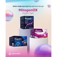mitogenOX -Kadın Set Hücresel Sağlık Için 3’lü Gelişmiş Destek