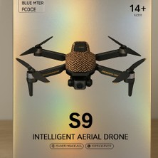 Blue Mter Fcoce S9 Katlanabilir Akıllı Drone – Hd Kameralı –  Wifi Fpv – Uzaktan Kumandalı