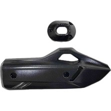 Gear5 Egzoz Muhafaza Karbon Desen - Honda Pcx (2021-2025)