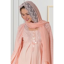 By Mecit 0018 Pudra Şifon Şal