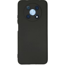 Newface Huawei Nova Y90 Kılıf Nano Içi Kadife Silikon - Siyah Svlrs