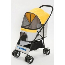 Tommy Evcil Hayvan Arabası Sarı 67*47*98CM Max 15KG Svlrs