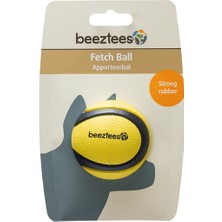 Beeztees Köpek Oyuncağı, Yüzen, Tenis Topu, Kauçuk, Siyah/sarı, 6,3cm Svlrs