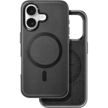 Venco Iphone 16 Puskas Magsafe Kapak - Siyah Svlrs