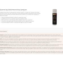Dr. Sammy's Quarine Premium Şampuan (2 Aylık) Dökülmelere Karşı %100 Saf ve Doğal Bitkisel Kök Hücre Ekstratları,Vitamin ve Mineral İçeren Onarıcı Saç Şampuanı 250ML