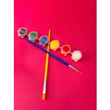 Pikachu Figür Boyama Seti | 15 cm | 3D Yazıcı Üretimi + 6 Renk Akrilik Boya + 2 Fırça