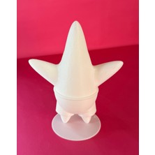 Patrick Figür Boyama Seti – 15 cm | 3D Yazıcı Üretimi | 6 Renk Akrilik Boya + 2 Fırça Kendin Yap Set