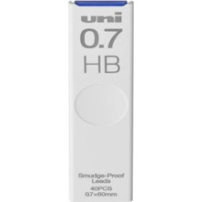 Uni Smudge Proof 0.7 Kalem Ucu Hb 40'lı