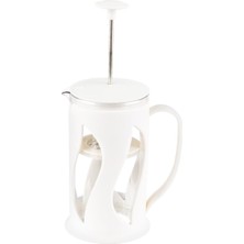 Madame Coco Beyaz Berthe French Press 500 ml 500 cc Plastik