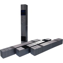 Yangmei Yıldızlararası Tars Robotu 3D Baskılı Masaüstü Süsü Hareketli Modeli (Yurt Dışından)