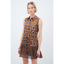 adL Büzgülü Mini Elbise