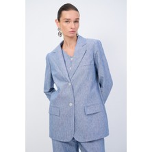 adL Moda Tutkusu Mono Kapama Ceket