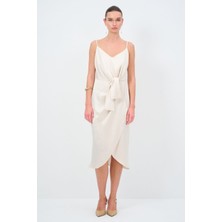 Love My Body V Yaka Elbise