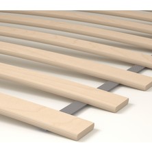 Luröy Karyola Latası Huş 140X200 cm Dayanıklı Çift Kişilik Yatak Çıtalı Destek Konforlu Uyku Modern Tasarım