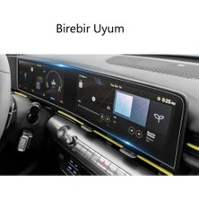 Hyundai Kona Uyumlu Ekran Koruyucu Multimedya Dijital Gösterge