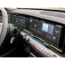 Hyundai Kona Uyumlu Ekran Koruyucu Multimedya Dijital Gösterge