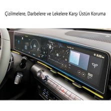 Hyundai Kona Uyumlu Ekran Koruyucu Multimedya Dijital Gösterge