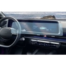 Hyundai Ioniq 6 Uyumlu Ekran Koruyucu Multimedya Dijital Gösterge