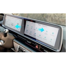 Hyundai Ioniq 6 Uyumlu Ekran Koruyucu Multimedya Dijital Gösterge