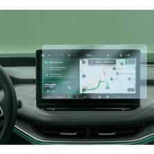 Skoda Elroq 13 Inç Ekran Koruyucu Multimedya Parlak Nano