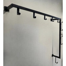 Metal Dekoratif Demir Duvar Askısı Metal Askılık Elbise Askısı Portmanto - Modern Design