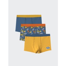 Lc Waikiki Yeni Sezon Baskili Erkek Cocuk Boxer 3'lu - S5HN49Z4