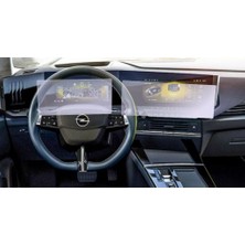 Opel Astra Elegance & Gs Ekran Koruyucu Multimedya Gösterge ve Dijital Gösterge 2'li Set