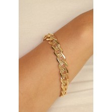 Kalemli Gurmet Altın Bileklik CGKBLK0338