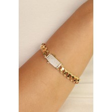 Kalemli Gurmet Altın Bileklik CGKBLK0337