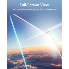 Esr iphone 16 Pro Max Anti-Static Temperli Full Cam Ekran Koruyucu 2 Adet