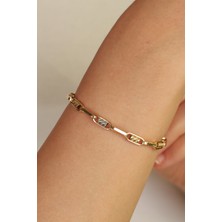 Ataçlı Hallow Altın Bileklik CGKBLK0333