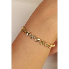 Kalpler Altın Bileklik CGKBLK0341