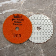 Pancsan - Kuru Esnek Parlatma Ped Leri 100 mm Elmas ( Porselen , Granit , Mermer , Çimstone , Seramik)