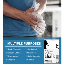 Blok Halinde Magnezyum Karbonat Gym Chalk Dağ tırmanma halter spor