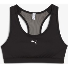 Puma 4keeps Padded Small Cat Kadın Siyah Antrenman Bra.01
