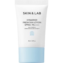 Skin & Lab Hybarrier Fresh Sun Lotion SPF50 Pa++++ Kuru ve Hassas Ciltler Için Güneş Koruyucu 50 ml