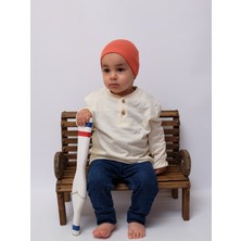 Bebek & Çocuk Pamuk Bere 4'lü Set Yumuşak ve Hassas %100 Pamuk